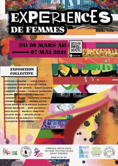 Affiche experience de femmes avec qr code 2
