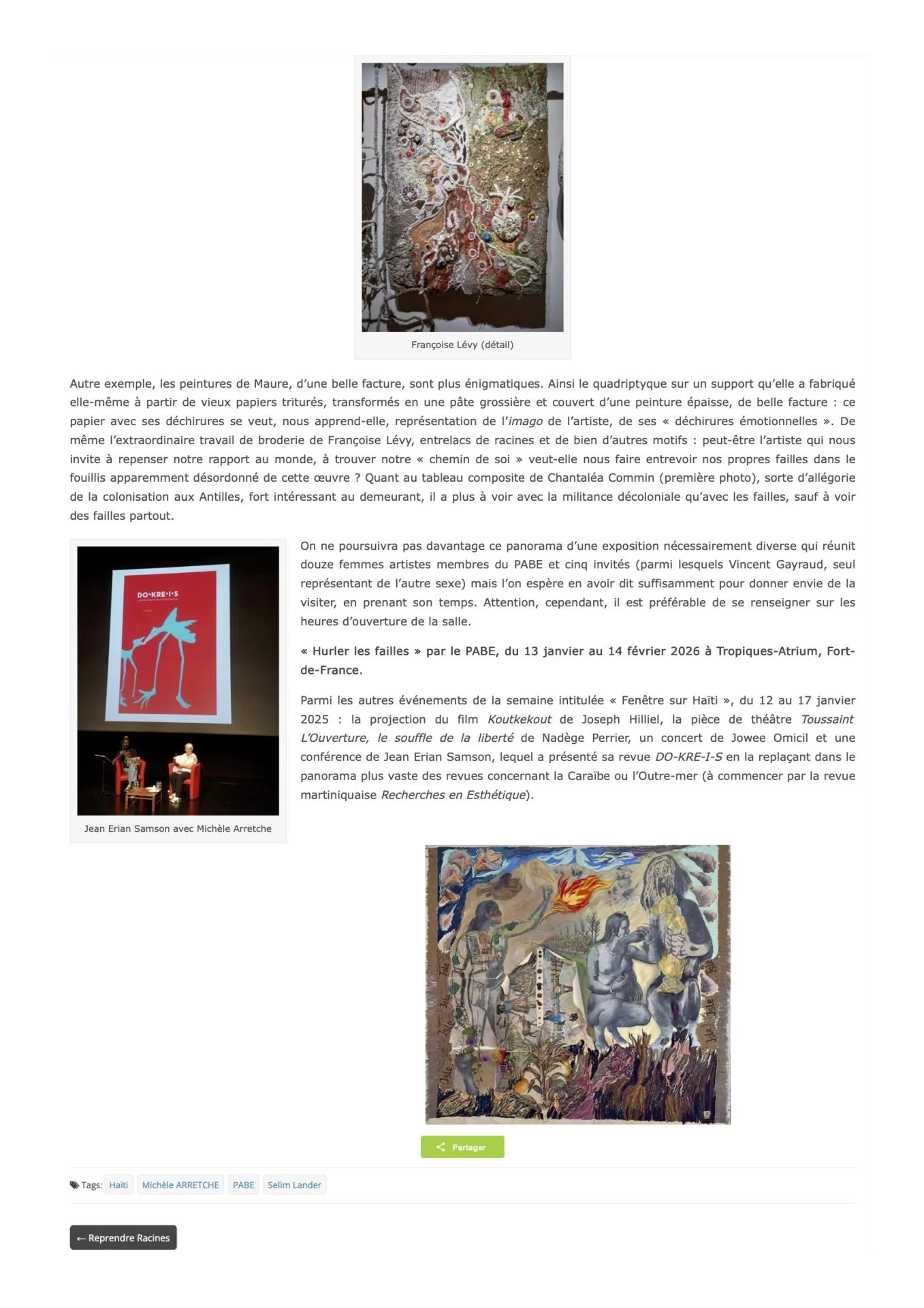 Madinin art le pabe fait hurler les failles p2